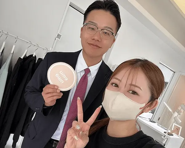 お客様の施術写真
